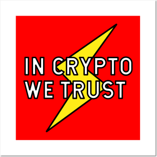 In Crypto We Trust - Crypto Design Posters and Art